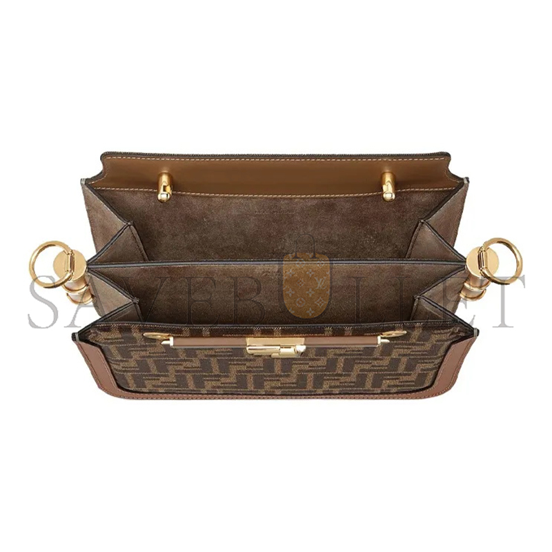 F**di touch fabric brown 8bt349agy6f1fsm (26.5*19*10cm)